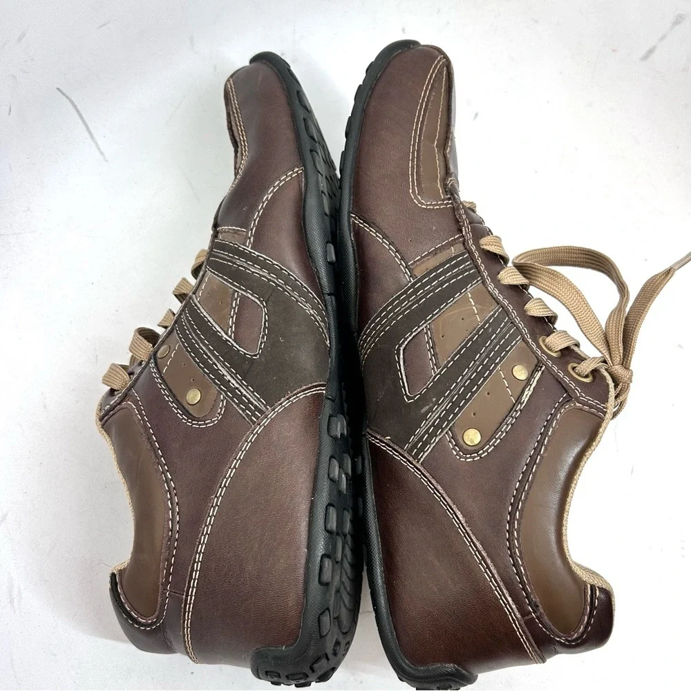 Skechers Y2K Brown Men's Casual Lace-Up Driving Sneakers Sz 10